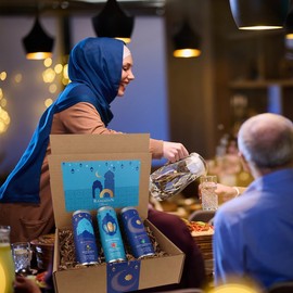 Ramadan Gift Basket by La Tea Dah, Gourmet Tea Gift Set, Beautifully Packaged Fine Tea Assortment, Islamic Eid, Ramadan Gifts