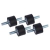 4pcs M8 30x20mm Anti-Vibration Rubber Mount Isolator Mount Air Compressor