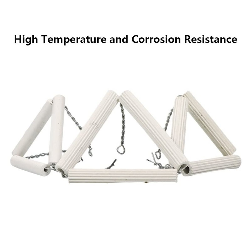 Laboratory Clay Triangle Ceramic Tube Stable Clay Triangle for Support