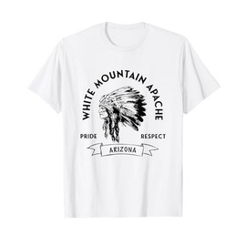 White Mountain Apache Tribe Native Indian Pride Arizona T-Shirt