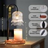 Candle Warmer Lamp with Timer: Adjustable Dimmable Height Adjustable -