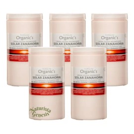 Crema Corporal Humectante Zanahoria Florigan 1kg Pack De 5