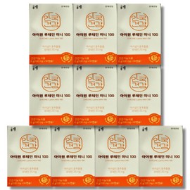 Anguk Health I-One Lutein Mini 100 60 Capsules 10 Boxes / 안국건강 아이원 루테인 미니100 60캡슐 10박스