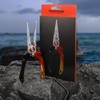 TRUSCEND Lockable Handy Fishing Pliers with Innovative Ergonomic Handle, Saltwater