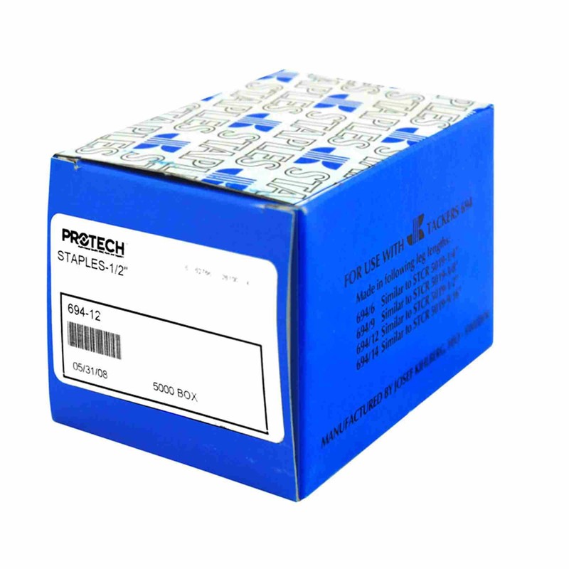 Josef Kihlberg Heavy Wire Staples, 1/2" x 1/2", 5000 Pieces,