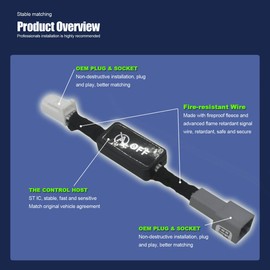Auto Start Stop Engine System Canceler/Eliminator Device Cable Automatic Delete/Disable/Cancel Start Stop A Off Function Compatible with Nissan Rogue 2nd Gen 17-20 and Rogue Sport 1st Gen 17-21