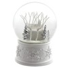 100MM White Christmas Snow Globe from The San Francisco Music