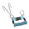 Spring Coiled Diving Hook Stainless Steel Double End Snap Clip