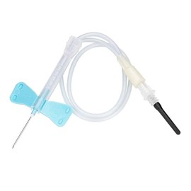 Sol-Care® Safety Winged Blood Collection Needle with 12" Tubing (50/Box) (23G x 3/4")