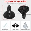 ROGTYO Cloud Comfort Pro Max Bicycle Saddle, Gel Bicycle Seat,