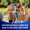 TUMS Chewable Antacid Tablets for Extra Strength Heartburn Relief, Great