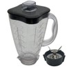 4918 Replacement 5 Cup Clover Shape Plastic Blender Jar Assembly