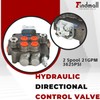 findmall 2 Spool 21GPM 3625PSI Hydraulic Directional Control Valve, SAE