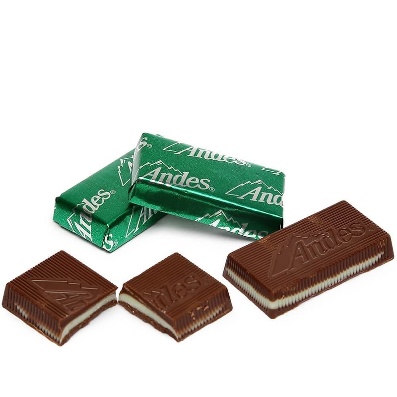 Bayside Candy Andes Mints - Andes Crème De Menthe Thin