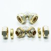 Pipetec Screw Fitting Angle 16 x 2 mm 90° for