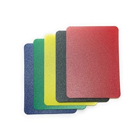 RedAces Cut Cards Bridge Size Poker Size 5 Red Blue Yellow Green Black Poker Playing Cards Texas Hold'em (Poker Size (64mm)