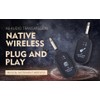 INGPARTNER A8 Wireless Guitar System 2.4GHz Audio Wireless Guitar Transmitter