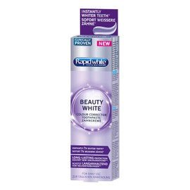 Rapid White Beauty White Toothpaste For 7x Whiter Teeth Without Hydrogen Peroxide Effective Formula 75 ml