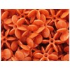 BeadTin Coral Opaque 25mm Sunburst Plastic Craft Beads (80pcs)