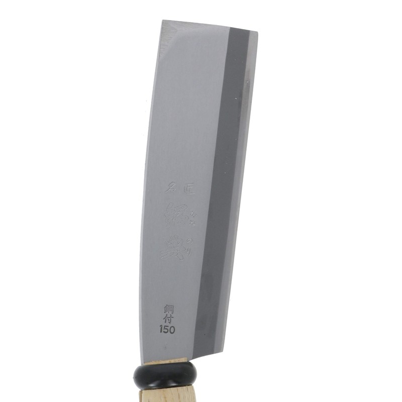 五十嵐刃物工業 鋼典 鋼付 鞘鉈 150mm C-1 シルバー