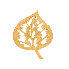 Golden leaves Brooch Pin Beautiful Plants Party Office Brooch Pins Gold Color Leaves Pins Retro Metal Plant Brooch Jewelry Accessories Gifts