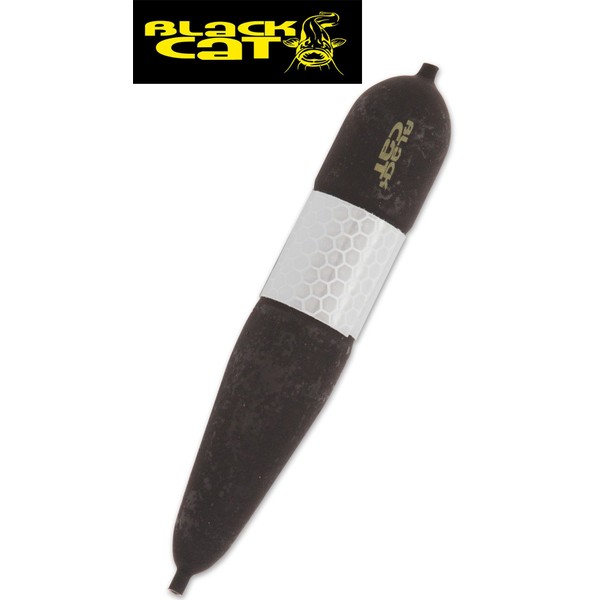 Black Cat Reflective Arm for Catfish Fishing Float Black Edition