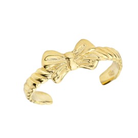 FDJ Bow Tie Toe Ring in Gold (Available in Yellow/Rose/Wh - White Gold, 14K