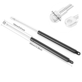 Tefola 2pcs Caravan Gas Strut, 330MM 40N Gas Struts Support Replacement Motorhome Parts Gas Struts Springs for Seitz Dometic Heki 2 E015 Direct Replacement