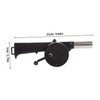 MERRYHAPY Hand Crank Blower for BBQ Fire Blower Mini Air