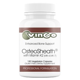 Vinco's - OsteoSheath4 with Vitamin K2 - 180 Capsule by Vinco