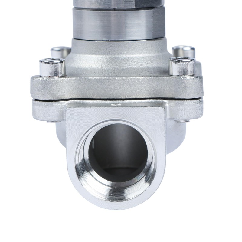 U.S. Solid 3/4" Solenoid Valve - Stainless Steel 12V DC