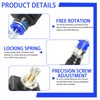 HERKINDNESS Air Flow Control Valve, Pack of 6 Pneumatic Air