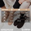 GoWith 2 Pairs Alpaca Wool Socks for Men/Women, Warm Winter
