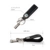 H.N.Z Native American Leather Men's Key Chain Concho Kokopelli Keychain