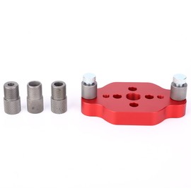 Woodworking Straight Hole Positioner Aluminum Alloy DIY Drill Guide for CarpenterDrill Positioner