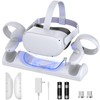 VR Charging Dock for Meta Quest 2, TanReginal Magnetic Charging