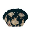 Gobelin Frill Pouch, Made in Japan ~ Ballerina ~, Black