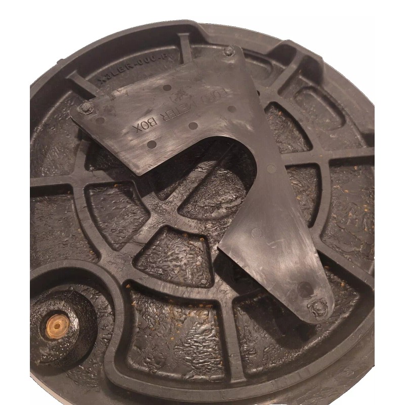 Ford Type-X Polymer Water Meter Box Cover, 12-1/2" lid for