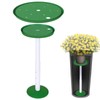 YLSAZL 2 Pack Adjustable Height Plant Risers for Inside Pots,21-33"