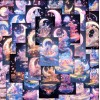 Unbranded 10pcs Dreamy Moon Extra Small Stickers- Scrapbook, Journal, DIY