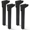 O.HSNYIU 4 Pcs Folding Table Legs Heavy Duty, 6", 8",