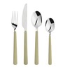 Cutlery Set Stainless Steel 16-Piece ABS Handle Fork Spoon Sets