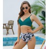 Balasami - Traje de baño sexy con cuello en V