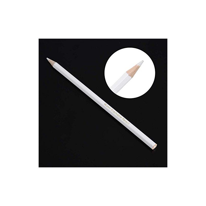 FTVOGUE 12PCS Water Soluble Pencil White Sewing Marking Pencil Dressmaker