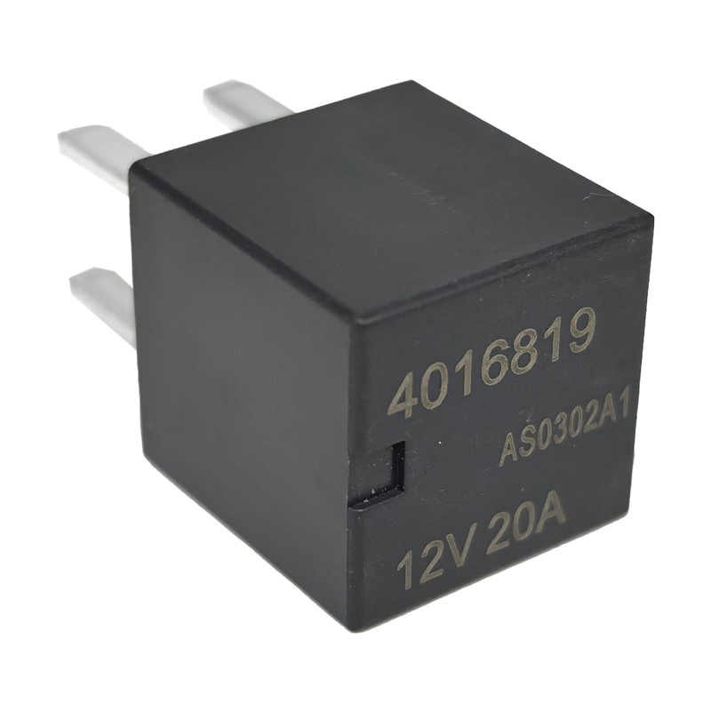 3-Pack 4016819 Relay - 12V 20A 4-Pin SPST Automotive Power