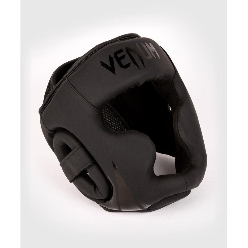 Casco da boxe unisex Youth Bokshelm Challenger, nero/nero, S/M EU
