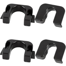 2 Sets Rear Parcel Shelf Clips,Durable Fastening Bracket Clips for Ford Fiesta Focus Parcel Shelf Fastening Bracket Replacement Accessories Compatible with Mk3 Mk4 Carnival Mk7 Mk8 B-Max C-Max