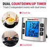 ThermoPro TM02 24 Hours Digital Timer with Dual Kitchen Timers