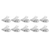 10Pcs Force Magnet Magnetic Clip L40 Axe Stainless Steel 32mm