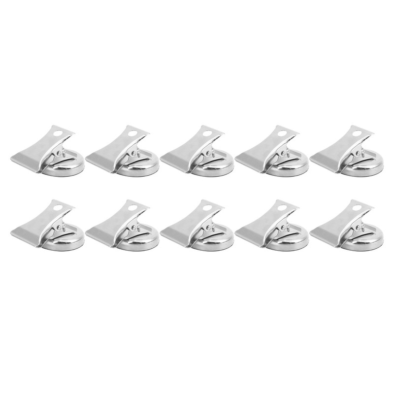 10Pcs Force Magnet Magnetic Clip L40 Axe Stainless Steel 32mm